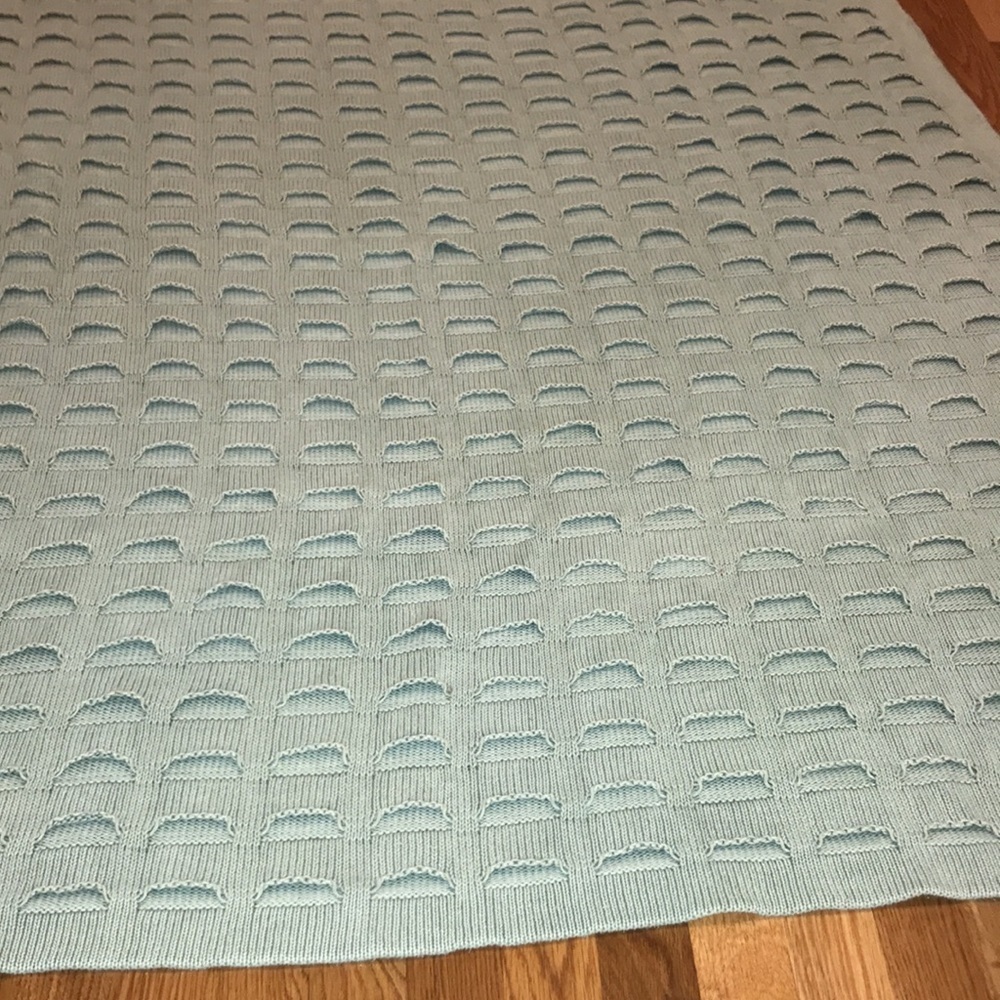 Anthropologie Narissa Throw Blanket Green - Picture 9 of 16